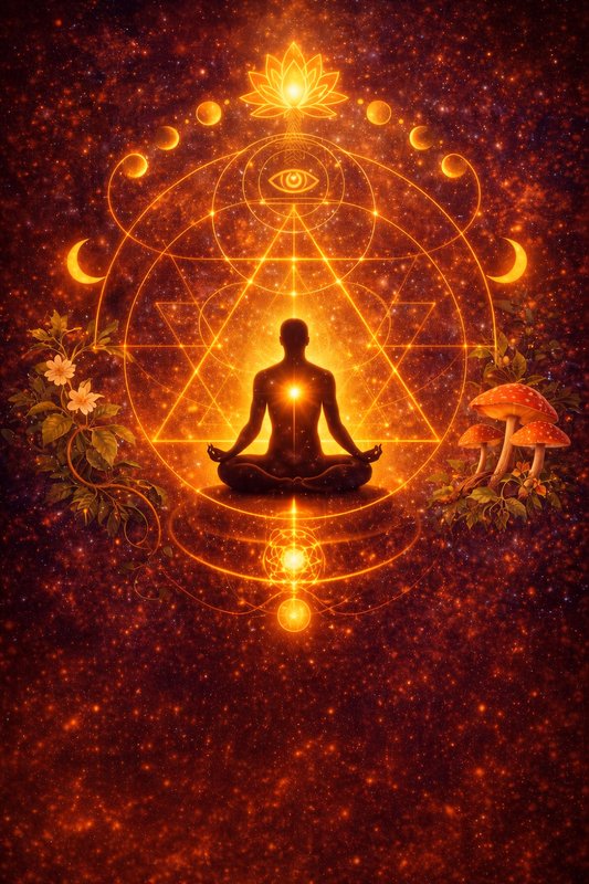 Private 1-on-1 plant medicine journey guided by presence and sacred space